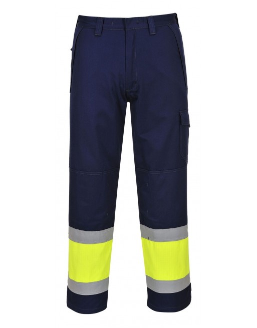Flame retardant, antistatic, warning pants Modaflame MV26 Portwest