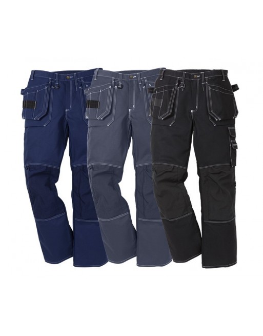 Mocne spodnie robocze monterskie bawełniane 255K FAS Fristads 100282