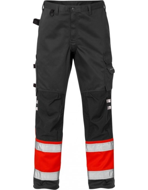 Premium Strong Oil Resistance Warning Pants Hi-Vis 2032 PLU Fristads Kansas 100979