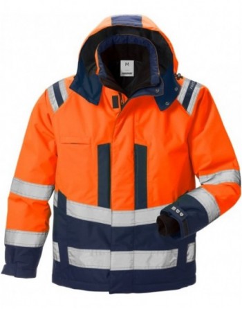 Kurtka zimowa ostrzegawcza,...