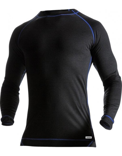 High quality, warm and very breathable merino wool jersey 7517 MW Fristads 127442