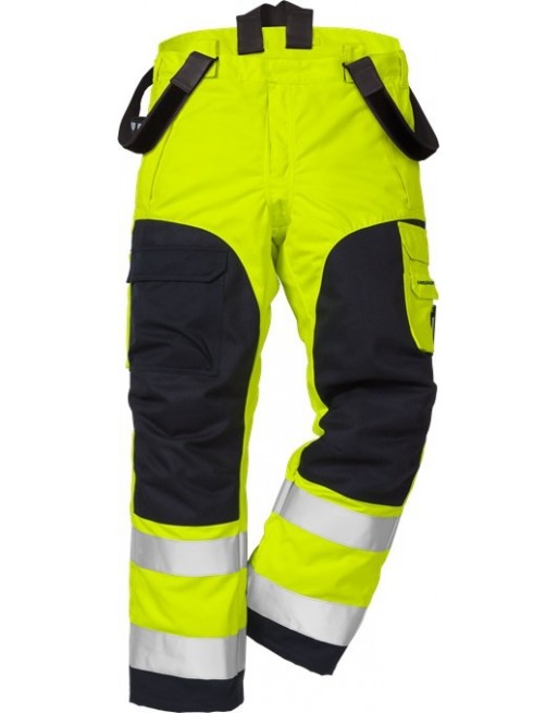 Spodnie zimowe, trudnopalne, ostrzegawcze, multinorm ATEX, łuk elektryczny 2085 Fristads 109424