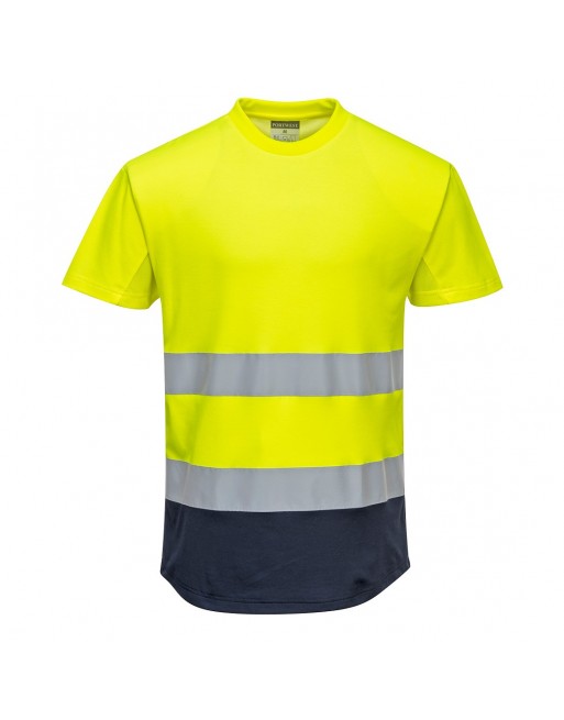 Warning T-shirt, breathable with ventilation panels Portwest C395