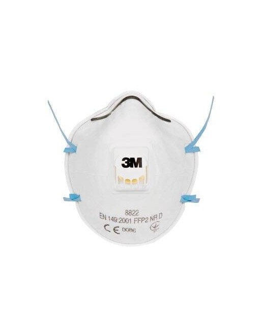Filtering half mask 3M™ 8822 FFP2 with valve
