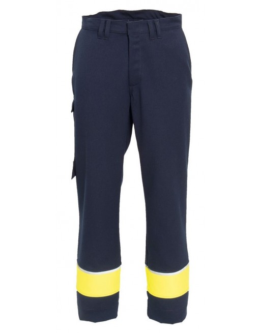 Flame retardant trousers for metallurgical casting with protection against molten aluminum, Magma Tranemo 562587 iron