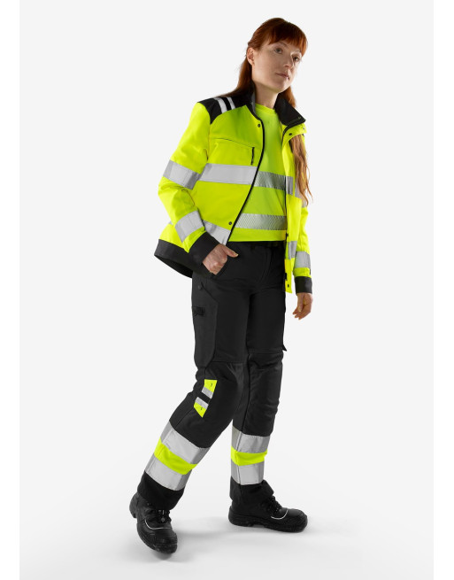 Lekkie Ekologiczne Spodnie Robocze damskie, odblaskowe EPD Fristads 2652 GPLU 131983